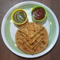 Jayshree Doshi's cooksnap of when they made પનીર આલુ પરાઠા(Paneer Aloo Paratha Recipe In Gujarati).