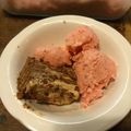 El cooksnap de Fabiola Gibert cuando hizo Helado casero de frutilla a la crema.
