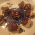 El cooksnap de virginia cuando hizo Bombas rellenas de dulce de leche con baño de chocolate.