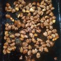 El cooksnap de Dardo Miguel cuando hizo Garrapiñadas de Maní.