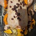 El cooksnap de Maria Godino cuando hizo Pollo con naranja al horno.