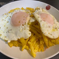 El cooksnap de abriljebe cuando hizo Huevo estrellado con jamón.
