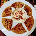 Chandra kamdar का कुकस्नैप जब उन्होंने सत्तू का पराठा (sattu ka paratha recipe in Hindi) बनाया था।