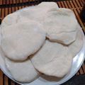 El cooksnap de Jorge cuando hizo Pan árabe o pan pita casero.