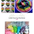 Cooksnap dari Muslimah Ichwan untuk resep Lidah Kucing Rainbow