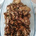 El cooksnap de Ricardo Calderon cuando hizo Pollo estilo chino con champiñones.