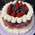 El cooksnap de Carla Zivillica Molina cuando hizo Tarta de crema de queso y frutos del bosque (especial cumpleaños.