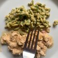 Timi Cooksnap-ja, amikor elkészítette a(z) Csirkepörkölt medvehagymás nokedlivel receptet.