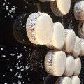 El cooksnap de Sofia Esposito cuando hizo Alfajores de maicena.