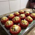 El cooksnap de 🍩🍮 Flor 🍳🍔 cuando hizo Tomates rellenos con Atún.