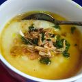 Cooksnap dari Vhi Evvhi untuk resep Bubur ayam kuah kuning rempah