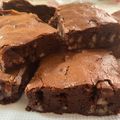 El cooksnap de Teresa Jimenez cuando hizo Brownie con nueces.