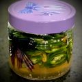 Cooksnap Sesimple Loralin semasa beliau membuat Jeruk Cili Hijau.