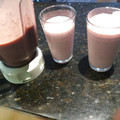 El cooksnap de Pau Treus cuando hizo Smoothie de frutilla y banana.