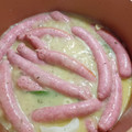 El cooksnap de Concha Garcia Hernandez cuando hizo Salchichas al vino blanco.