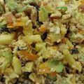 Tuca's cooksnap of when they made Cranberry Apple Walnut Chicken Salad.