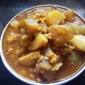 Reena Verbey's cooksnap of when they made Laukichana dal sabzi.