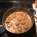 Trisha Noble's cooksnap of when they made Swedish Meatballs.