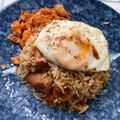 รูป Cooksnap ของ อ้วนหิว เมื่อเขาทำ ข้าวผัดบ้านเฮา_กุนเชียง+หมูยอ