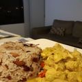 El cooksnap de Frank Aguirre cuando hizo Pollo a la curry.