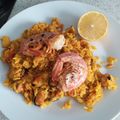 El cooksnap de Maria Angeles Reyes López cuando hizo Paella de marisco y carne.