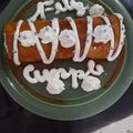 El cooksnap de Cindia Pumero cuando hizo Brazo de gitano relleno de dulce de boniato.