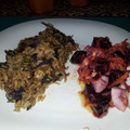 El cooksnap de Angie Arias cuando hizo Salteado de atún, repollo, arroz y curry!.