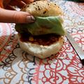 El cooksnap de Melanie Bayley cuando hizo Sánguche de Pollo desmenuzado en su salsa con pan pita de papa!!.