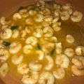 El cooksnap de Amalia Fernandez cuando hizo Gambas al pilpil.