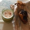 El cooksnap de Fanukylla Melendez cuando hizo Batido de piña y kiwi con avena.