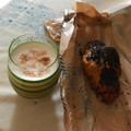 El cooksnap de Fanukylla Melendez cuando hizo Batido de piña y kiwi con avena.