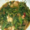 Cooksnap dari Laily Marhama untuk resep Kangkung balacan udang