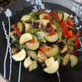 El cooksnap de Cintia Perez cuando hizo Salteado de verduras.