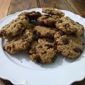 El cooksnap de Delfi Martínez cuando hizo Galletas de avena, coco pasas y semillas. Sin harina.