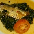 Cooksnap dari Anggraini Sari untuk resep Kangkung sarden