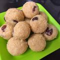 Geeta Barve's cooksnap of when they made Besan Suji ke Ladoo.