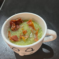 El cooksnap de maria francisca sanz valero cuando hizo Sopa fría de melón con crujiente de jamón ibérico.