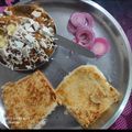 Ananya का कुकस्नैप जब उन्होंने पाव भाजी (pav bhaji recipe in Hindi) बनाया था।