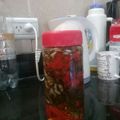 El cooksnap de Cecilia cuando hizo Pimientos morrones en aceite.