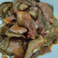 El cooksnap de Martita Dinamita cuando hizo Níscalos salteados con jamón, ajo y perejil.