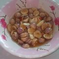Cooksnap của Diễm Phương khi họ làm theo món Cà pháo muối sổi