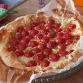 il Cristina Crobeddu quando ha preparato Torta Salata ai Pomodorini