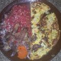 El cooksnap de Anyi cuando hizo Omelette de zapallito.