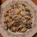 El cooksnap de Almudena Ferri cuando hizo Conchiglie rellenos de lomo y calabacín.