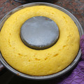 El cooksnap de Mel Soto cuando hizo Torta licuada de mandarina.
