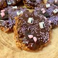 El cooksnap de Irene-Guirao cuando hizo Galletas de calabaza: arañas y gorros de bruja sorpresa.