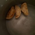El cooksnap de Gustavo Lopez cuando hizo Empanadas de mondongo.