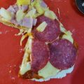 El cooksnap de Daniela Carrasco Olmos cuando hizo Masa de Pizza Crujiente. Fácil, Rápida (y en Sartén).