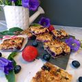Cooksnap de Elsa Nunes - Flor de Rosmaninho! quando cozinhou Quadrados de morango.