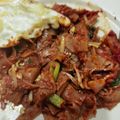 Cooksnap Azyyati Zakaria semasa beliau membuat Kuey Teow Goreng My Style.